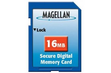Image of Magellan 16MB SD memory card - 980614-02