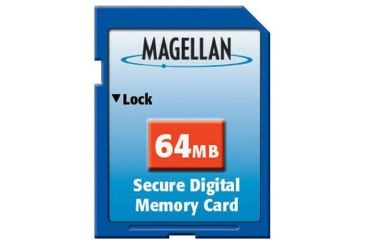 Image of Magellan Portable GPS Receiver 64MB memory card - 980614-05