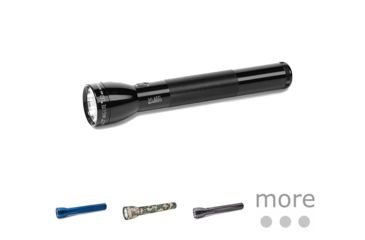 Image of Maglite 3rd Gen 3DCell LED Flashlight w/ 625 Lumens, Black, Blue, Camo, Gray, Red, Silver