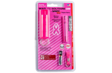 Image of Maglite AJ3AUC6 Solitaire &amp; Pepper Spray Maglite Solitaire &amp; Pepper Spray Pink SJ3AUC6