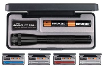 Image of Maglite Mini Mag LED Pro Plus, Black, Blue, Gray, Red, Silver
