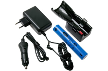 Image of Maglite Ml150lr Rechargeable Led Flashlight System, Matte Black - ML150LRX-4019