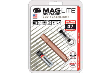 Image of Maglite Solitaire Led 1 Aaa-cell Led Flashlight, Rose Gold - SJ3ASV6