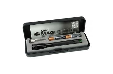 Image of Maglite Spectrum AAA Mini Mag Light-Grren Light, BLACK, Small, P32SY2