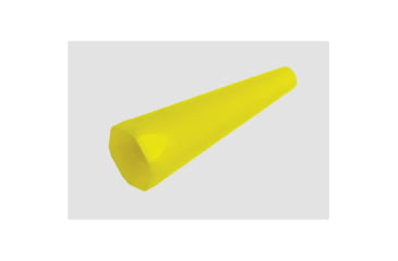 Image of Maglite Traffic/Safety Wand Fit ML51 Flashlight, Yellow, AX2410B