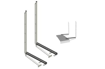 Image of Magma Mounted Over-The-Water Kayak/SUP Rack Dock 58434