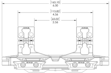 Image of Magne-Tech Magnetic Ring Riflescope Mount Set, 30mm Tube, 30-65-385-SET