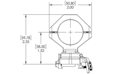 Image of Magne-Tech Magnetic Ring Riflescope Mount Set, 30mm Tube, 30-65-385-SET