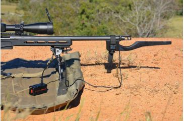 Image of Magnetospeed Sporter Barrel Mounted Ballistic Chronograph, For Barrels from 0.5in up to 1in Diameter, Fits Contoured Rifle Barrels/Long Barrel Revolvers, MSSP