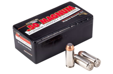 Image of Magnum Research Desert Eagle .50 Action Express 350 Grain Jacketed Soft Point Centerfire Pistol Ammo, 20 Rounds, DEP50JSP350B