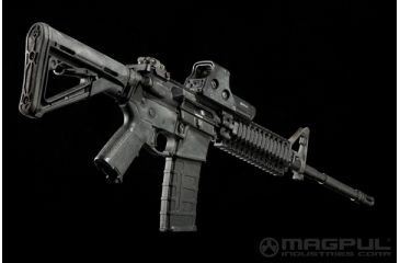 Image of Magpul EXT Rubber Butt-Pad, 0.55in, Black MPIMAG316BLK