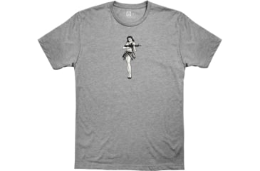 Image of Magpul Hula Girl CVC T-Shirt - Men's, Athletic Gray Heather, 2XL, MAG1117-030-2X