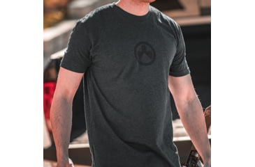 Image of Magpul Icon Logo CVC T-Shirt - Men's, Charcoal Heather, 3XL, MAG1115-011-3X