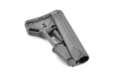 Image of Magpul Industries ACS Rifle Stock w/Storage, Fits AR-15/M-16, Mil-Spec, Gray, MPIMAG370GRY