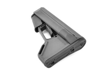 Image of Magpul Industries ACS Rifle Stock w/Storage, Fits AR-15/M-16, Mil-Spec, Gray, MPIMAG370GRY
