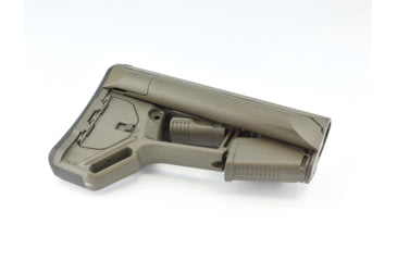 Image of Magpul Industries ACS Rifle Stock w/Storage, Fits AR-15/M-16, Mil-Spec, OD Green, MPIMAG370OD