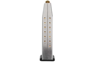 Image of Magpul Industries AMAG 17 SG9 SIG P320/M17, 9mm Luger, 17 Round Rifle Magazine, Black, 1 Pack, MAG1331-SST-17RD