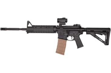 Image of Magpul Industries AR/M4 223 Rem/5.56 NATO 10/30 Rounds Polymer Rifle Magazine, Medium Cayote Tan, 10, MAG1183-MCT