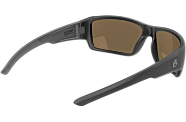 Image of Magpul Industries Ascent Shooting Glasses, Black Frame, Bronze Lens/Blue Mirror, MAG1132-1-001-2020
