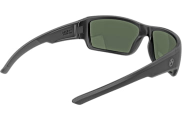 Image of Magpul Industries Ascent Shooting Glasses, Black Frame, Gray/Green Lens, MAG1132-1-001-1900