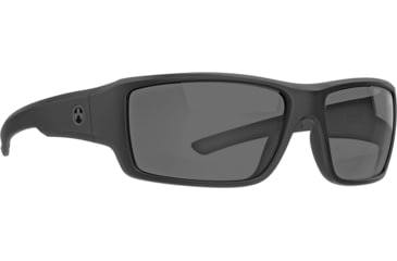 Image of Magpul Industries Ascent Shooting Glasses, Black Frame, Gray/Green Lens, MAG1132-1-001-1900