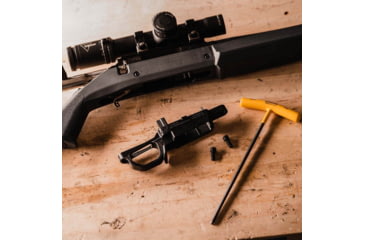 Image of Magpul Industries Bolt Action Magazine Well for STANAG/AR Magazine, Black, Polymer, MAG1208-BLK