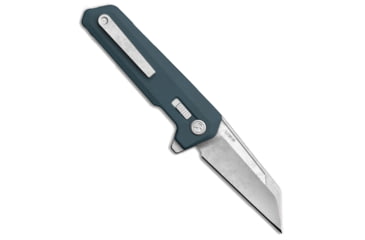 Image of Magpul Industries Breslau Folding Knife, 2.94in, MVN35 MIM Steel, Wharncliffe Blade, Bead Blasted Finish, Blue Polymer Handle, MAG1081-GBL