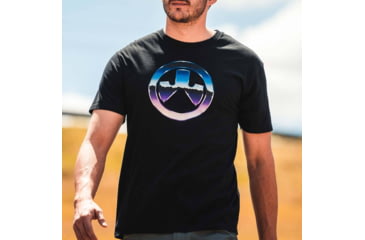 Image of Magpul Industries Chrome Icon T-Shirt - Mens, Black, Large, MAG1231-001-L