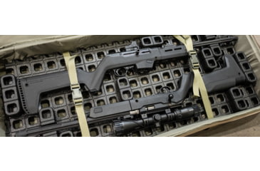 Image of Magpul DAKA Universal GRID Organizer Long Rifle, MAG1501-BLK