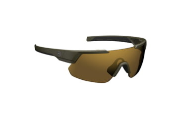 Image of Magpul Industries Defiant Eyewear, Olive Drab Green Frame, Bronze Lenses, Polarized, MAG1044-1-315-2030