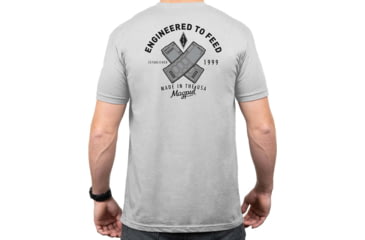 Image of Magpul Industries Engineered To Feed T-Shirt - Men's, Stone Gray Heather, Short Sleeve, Medium, MAG1280-041-M