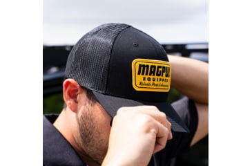 Image of Magpul Industries Equipped Trucker Hat, Black, One Size, MAG1179-001