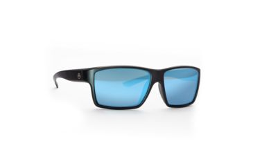 Image of Magpul Industries Explorer Sunglasses w/Polycarbonate Lens, Matte Black Frame, Bronze Lens w/ Blue Lens Mirror 250-028-005