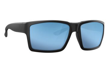 Image of Magpul Industries Explorer XL Sunglasses - Mens, Matte Black Frame, Bronze/Blue Mirror Lens MPIMAG1047-240