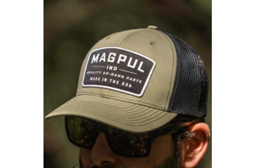 Image of Magpul Industries Go Bang Trucker Hat, Olive/Black, OSFA, MAG1102-344