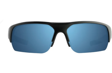 Image of Magpul Industries Helix Eyewear Shooting Glasses, Black Frame, Bronze/Blue Mirror Lens, Polarized, MAG1097-1-001-2020