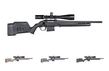 Image of Magpul Industries Hunter American Stock - Ruger American Short Action, Black, Flat Dark Earth, Gray, OD Green