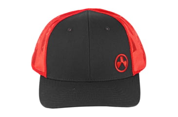 Image of Magpul Industries Icon Trucker Hat, Black/Red, M/L, MAG1106-003