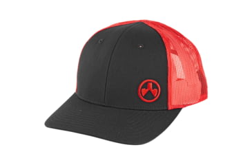 Image of Magpul Industries Icon Trucker Hat, Black/Red, M/L, MAG1106-003