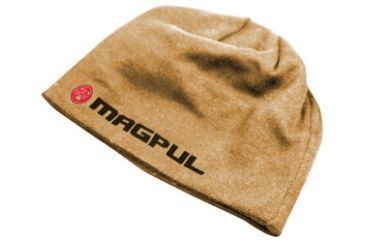 Image of Magpul Industries Logotext Skull Beanie, Coyote, OSFA MPIMAG900-COY