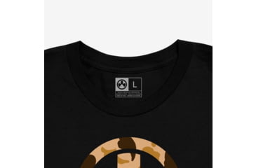 Image of Magpul MAG1527-001-2XL Raider Camo Icon CVC Black Cotton/Polyester Short Sleeve