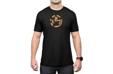 Image of Magpul MAG1527-001-2XL Raider Camo Icon CVC Black Cotton/Polyester Short Sleeve