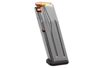 Image of Magpul Industries AMAG 15 SG9 SIG Sauer P320 9mm Luger 15 Round Pistol Magazine, Silver, MAG1464-SST