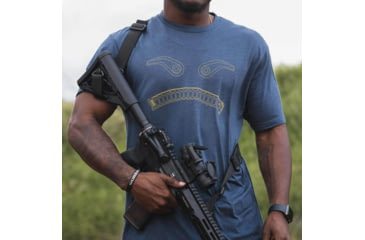 Image of Magpul Industries Magmouth T-Shirt - Mens, Navy Heather, Short Sleeve, 2XL, MAG12684112X