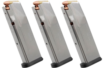 Image of Magpul Industries AMAG SIG Sauer P365 9mm Luger 15 Round Pistol Magazine, Silver, 3-pack