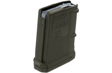 Image of Magpul Industries PMAG 10 AR-15/M4/M16/SA-80 .223 Remington/5.56x45mm NATO 10 Round Rifle Magazine, OD Green, 10, MAG559-ODG