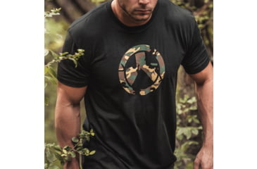 Image of Magpul Industries Woodland Camo Icon Logo, T-Shirt