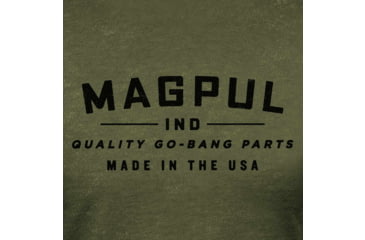 Image of Magpul MAG1112-317-M Go Bang Parts Cotton/Polyester Short Sleeve Medium