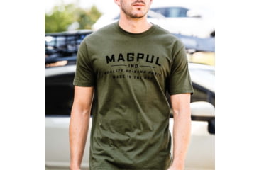 Image of Magpul MAG1112-317-M Go Bang Parts Cotton/Polyester Short Sleeve Medium