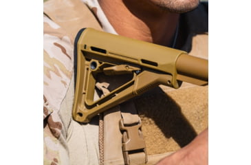 Image of Magpul Industries Magpull CTR Mil-Spec Carbine Stock, Black, MAG310MCB
